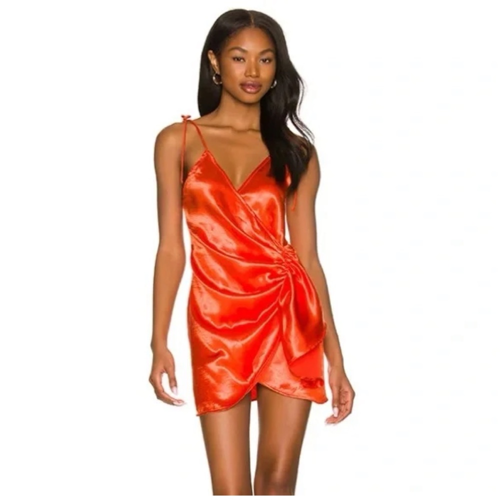 Superdown Lennie Wrap Dress
